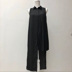 Asymmetrical black dress by Sparkle & Fade